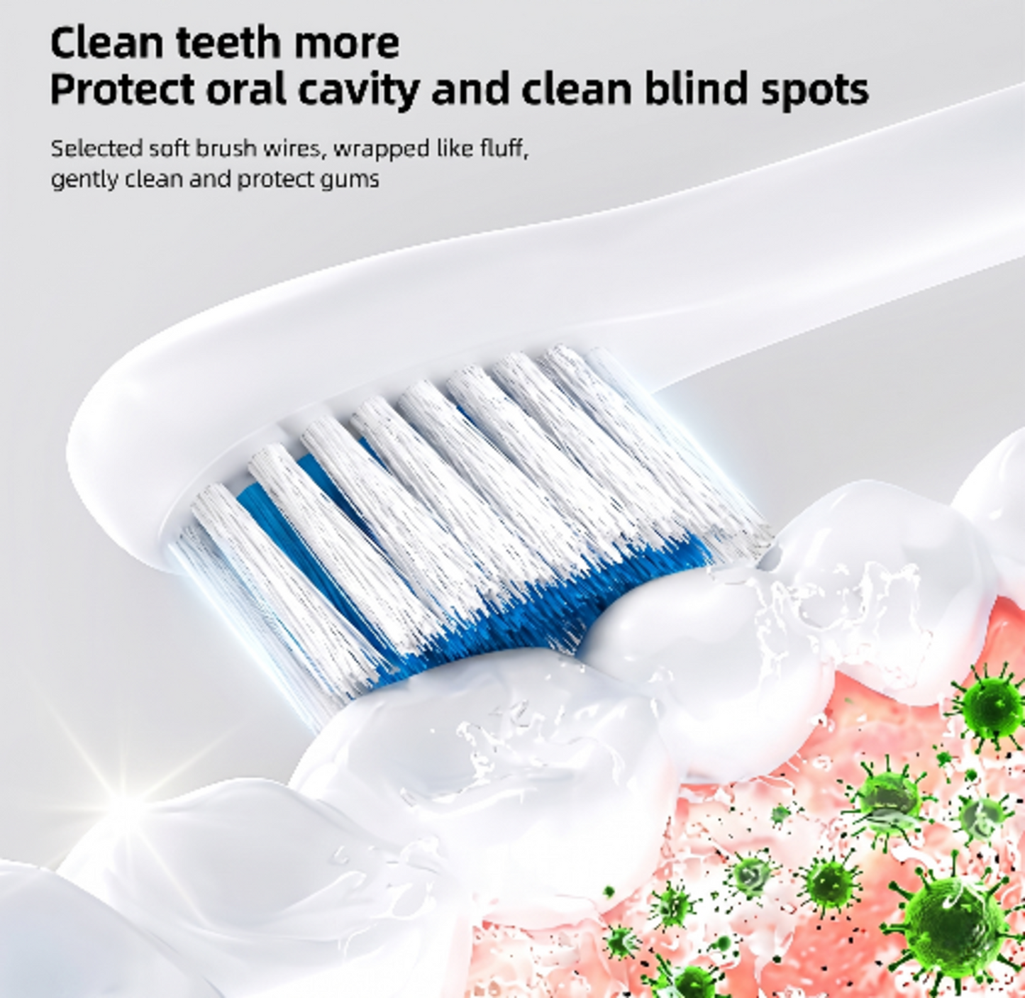 Electric Sonic Toothbrush for Adults & Kids