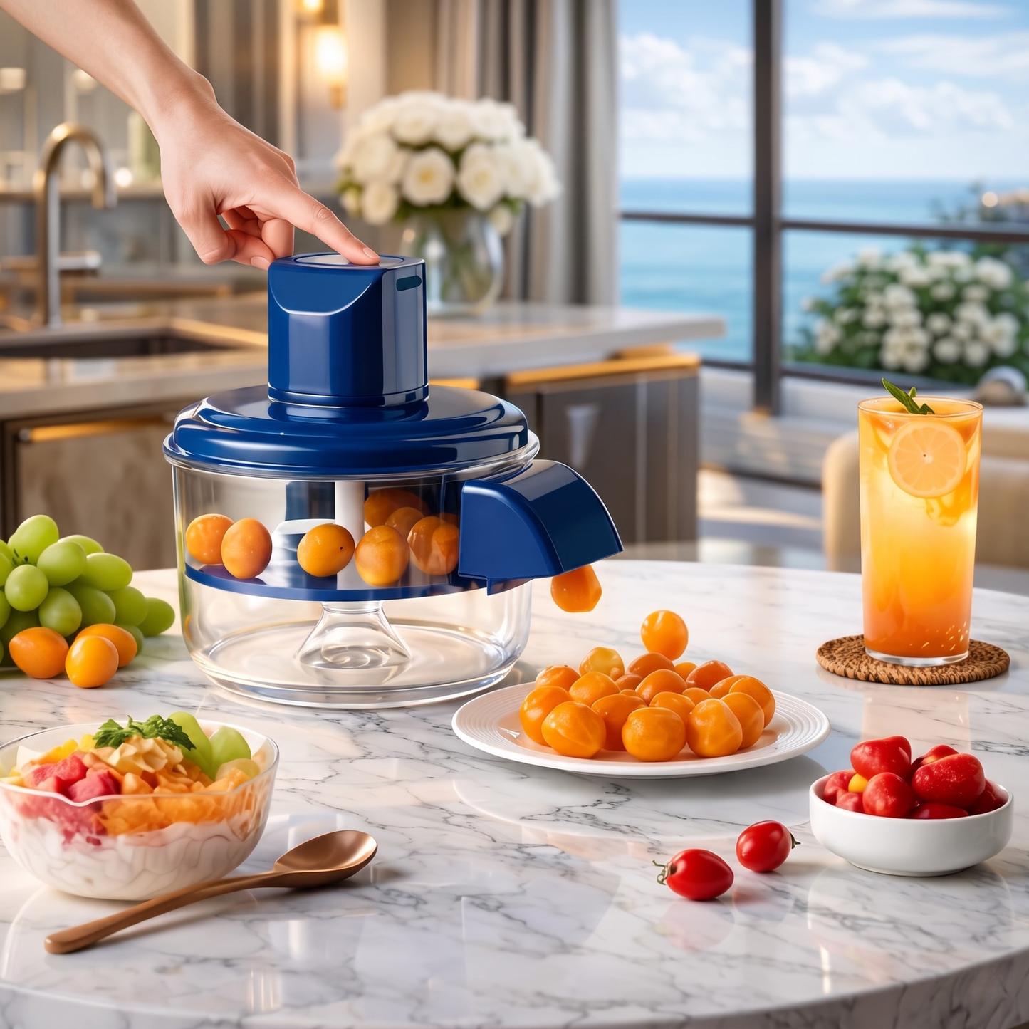 Electric Automatic Fruit Peeler – Rechargeable