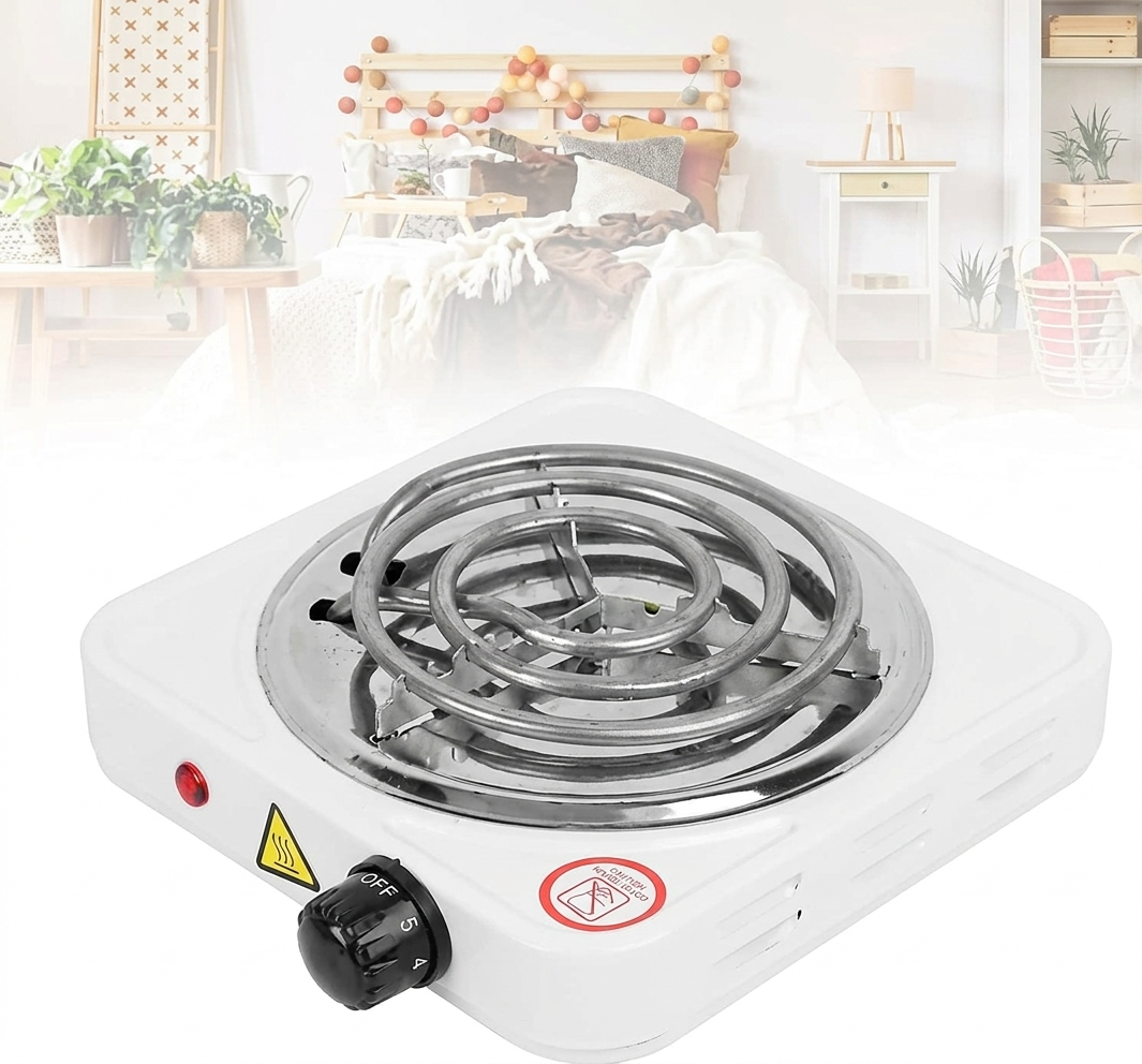 Electric Stove Hot Plate – 1000W Portable Burner