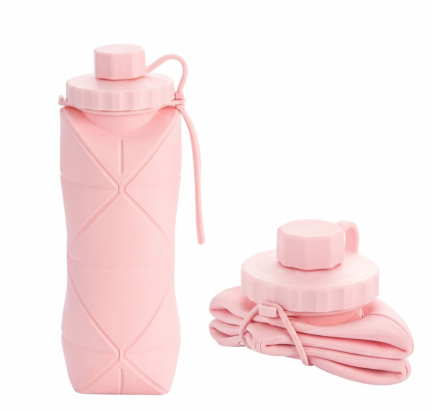 Foldable Silicone Water Bottle 600ml