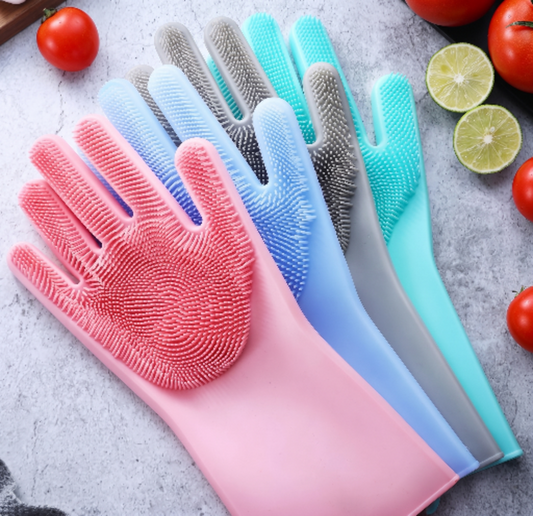 Dishwashing Gloves – Reusable, Non-Slip Grip