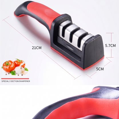 Professional 3-Stage Knife Sharpener