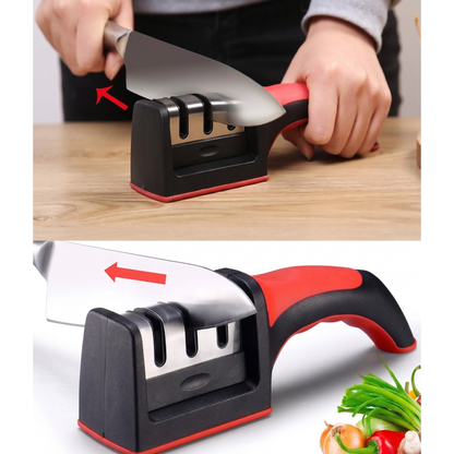 Professional 3-Stage Knife Sharpener