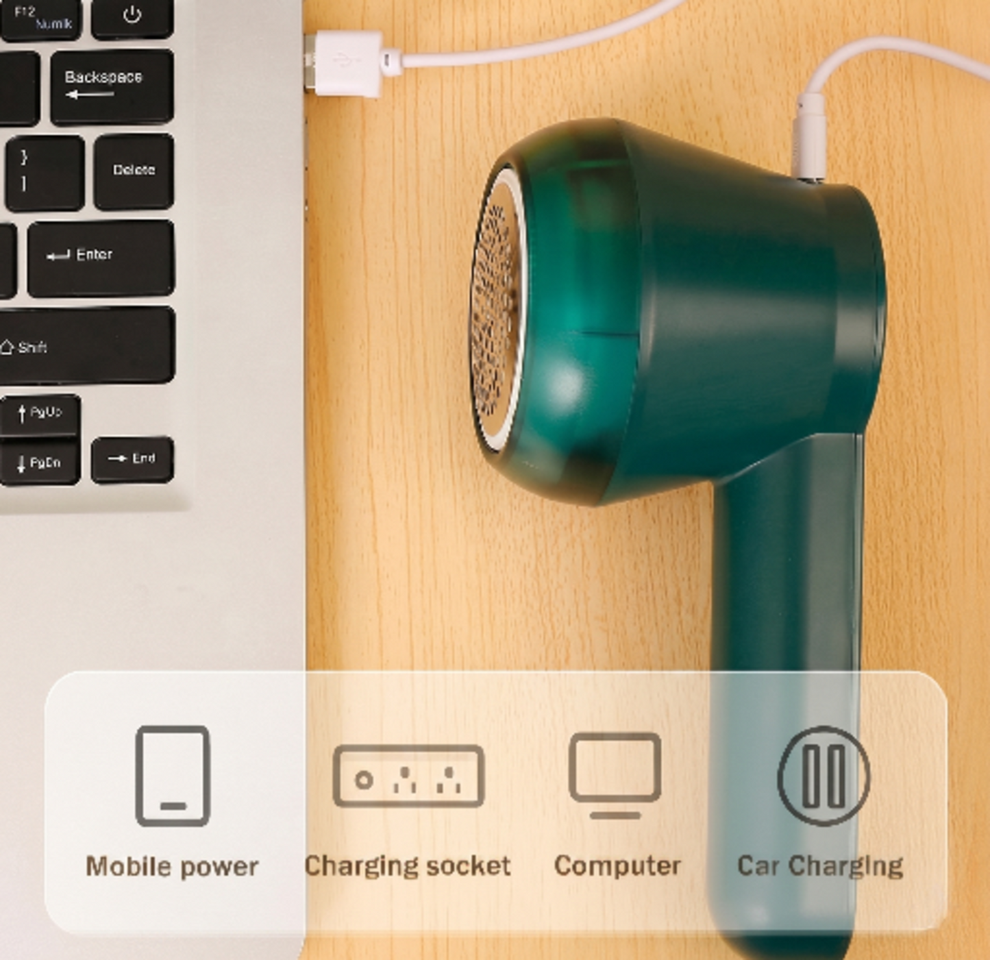 Electric Fabric Shaver – Rechargeable Lint Remover