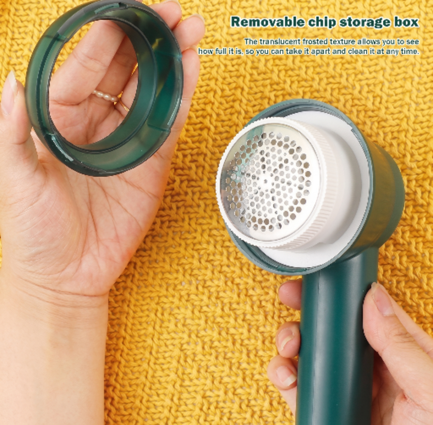 Electric Fabric Shaver – Rechargeable Lint Remover