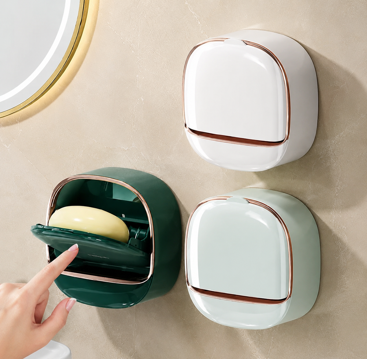 Luxury Glass Soap Dispenser