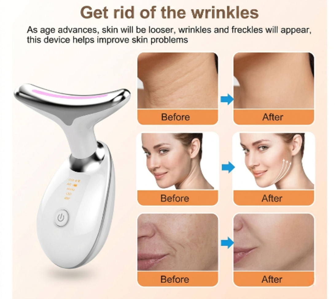 Neck & Face Massager – Electric Lifting & Relief