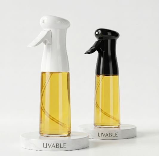 200ml Oil Spray Bottle – 2-in-1 Sprayer & Dispenser
