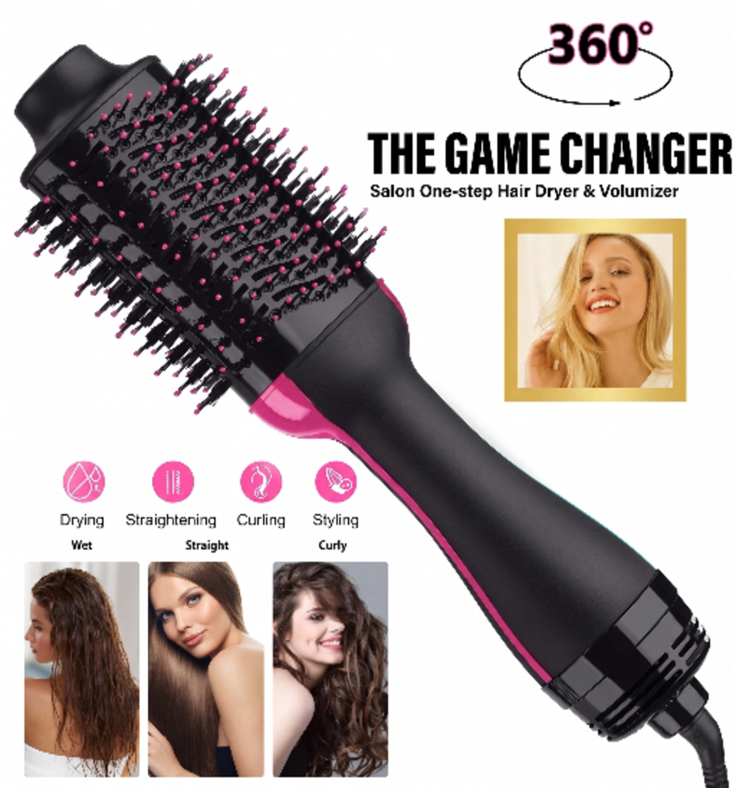 One Step Hair Dryer Brush & Volumizer
