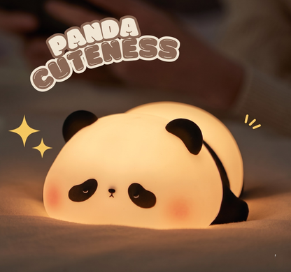 Panda Night Light for Kids – Squishy, Rechargeable
