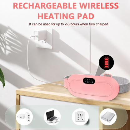 Period Relief Belt – Portable Heating & Massage