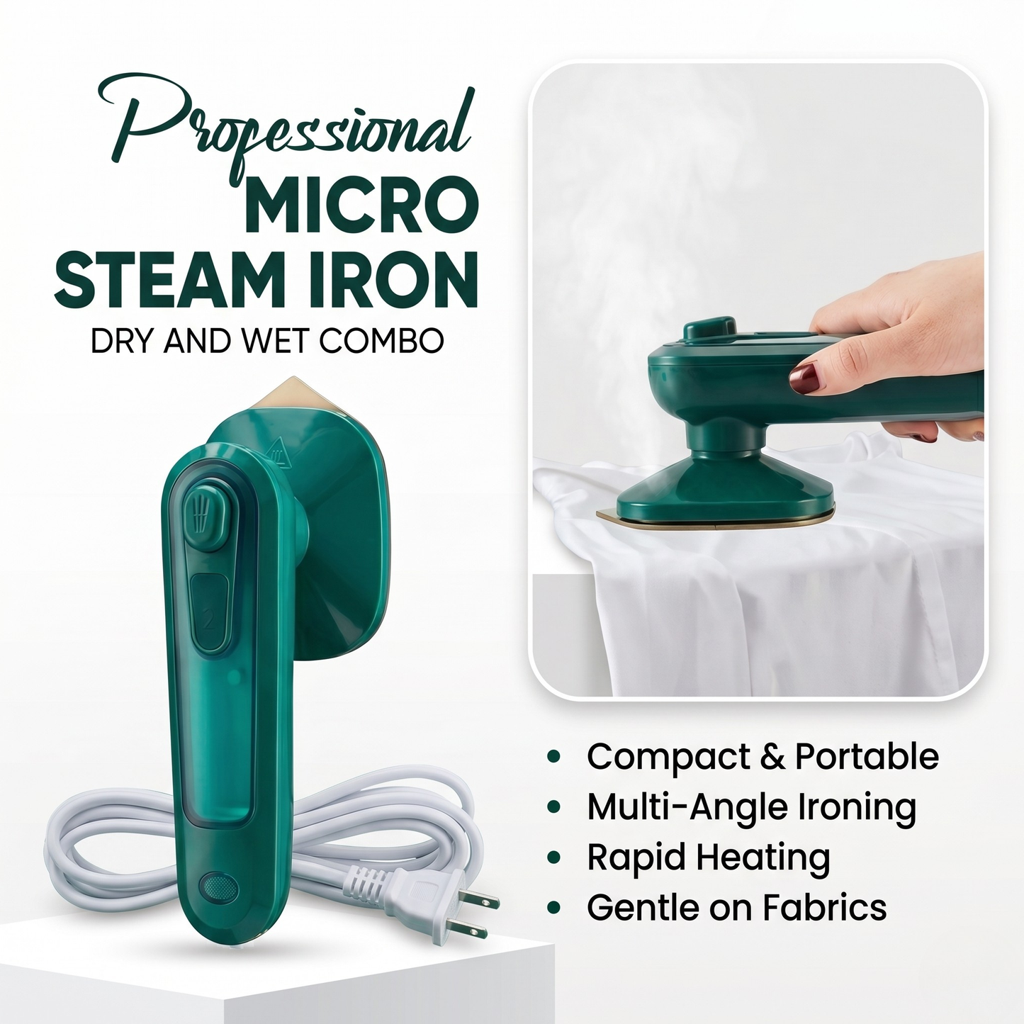 Mini Portable Handheld Garment Steamer