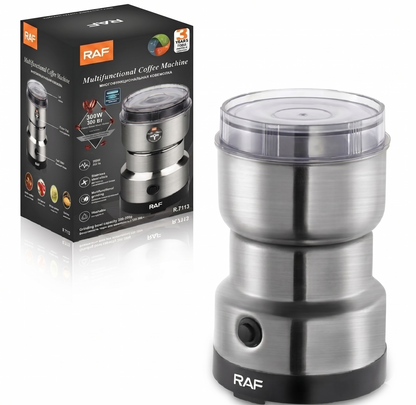 RAF Mini Electric Grinder – One-Touch, Compact