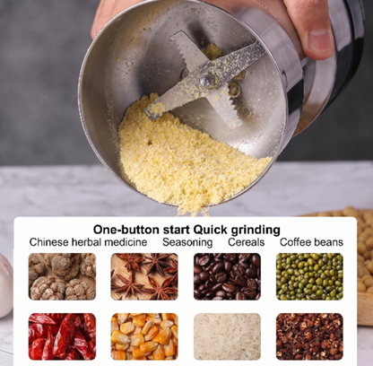 RAF Mini Electric Grinder – One-Touch, Compact