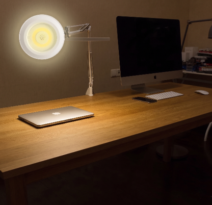 LED Puck Lights with Remote – 3 Pack, Dimmable