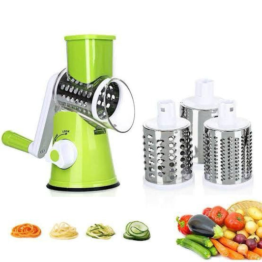 Roller Vegetable Cutter – Stainless Steel Slicer