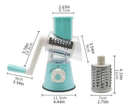 Roller Vegetable Cutter – Stainless Steel Slicer
