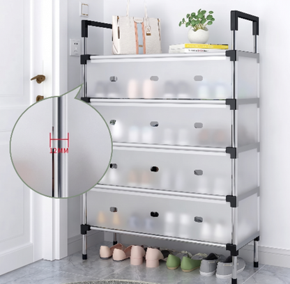 Dustproof Shoe Organizer Rack – Multi-Tier