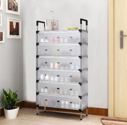 Dustproof Shoe Organizer Rack – Multi-Tier