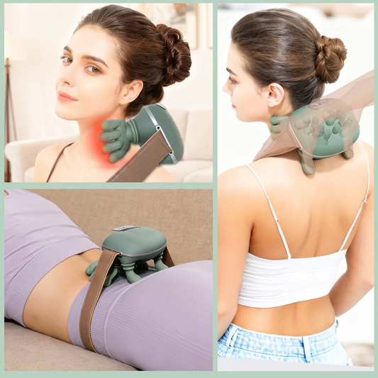 Trapezius Neck & Shoulder Massager with Heat
