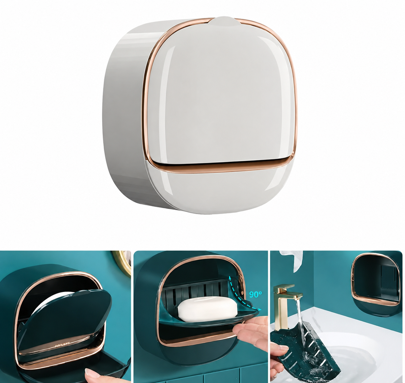 Luxury Glass Soap Dispenser