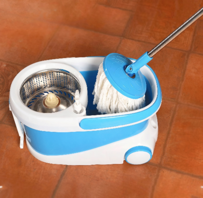 Spin Mop and Bucket Set – 360° Self-Wringing
