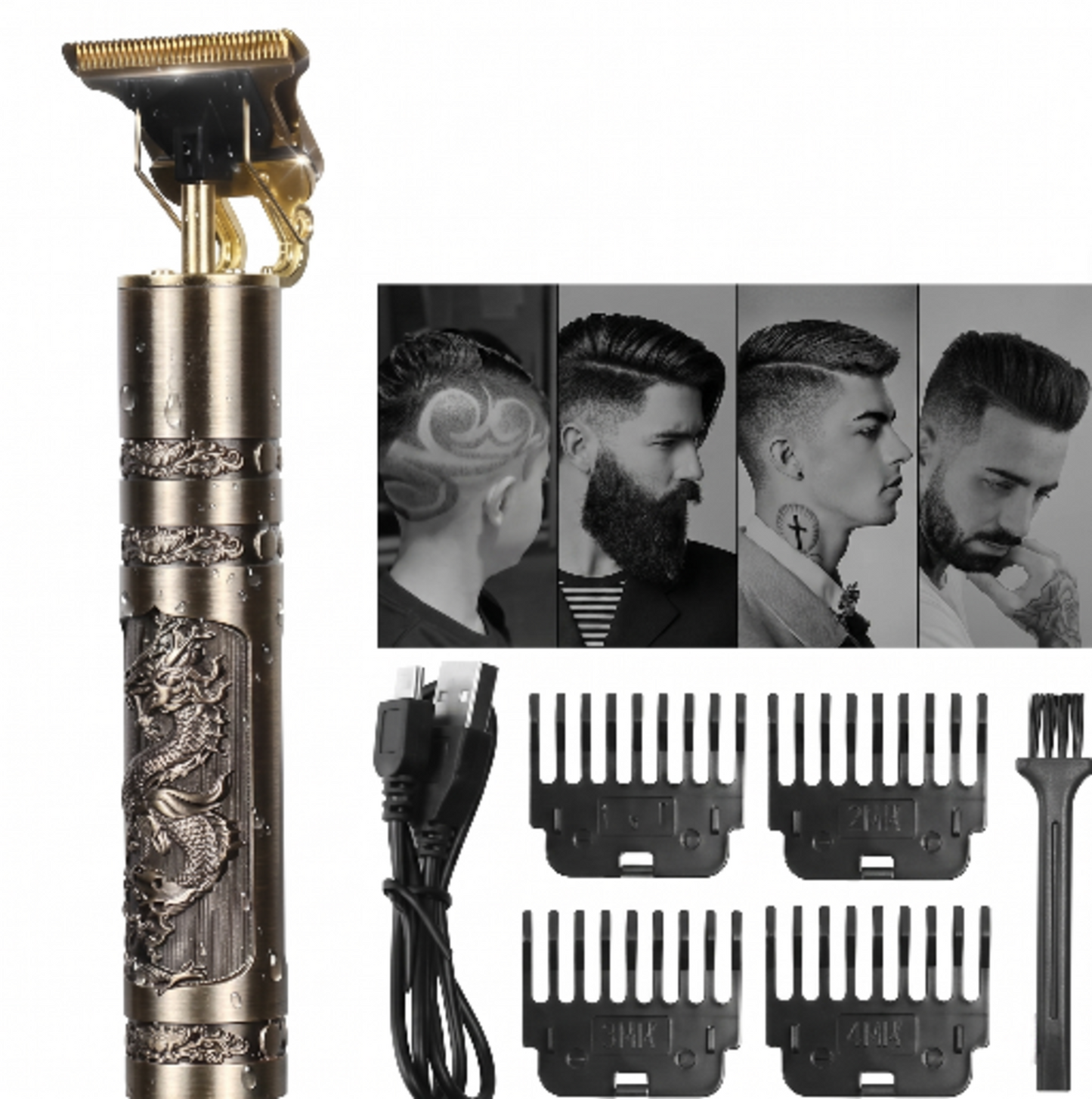 T9 Dragon Style Hair Trimmer for Men