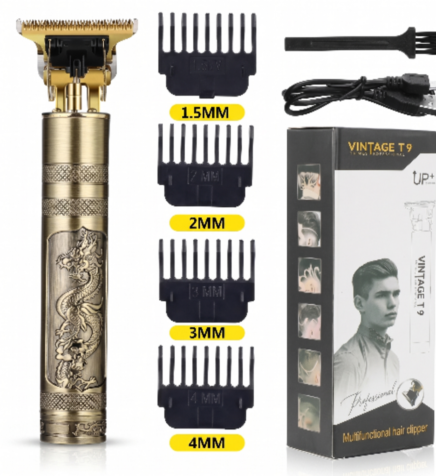 T9 Dragon Style Hair Trimmer for Men