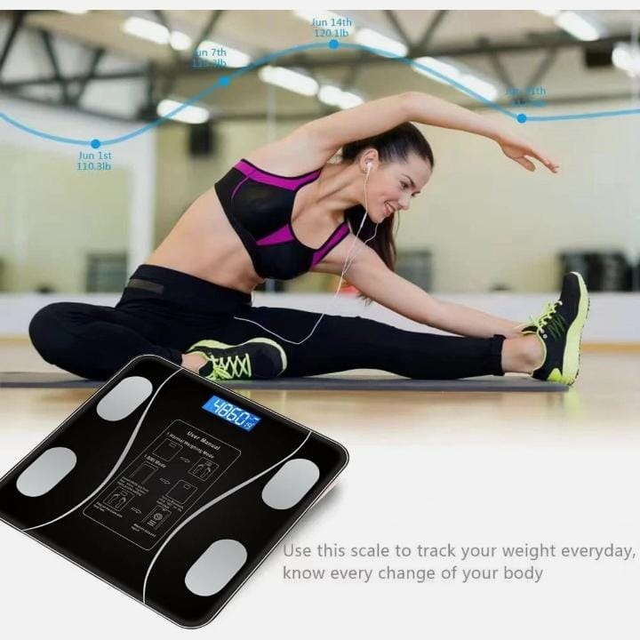 Smart Bluetooth Weight Scale – Digital, BMI